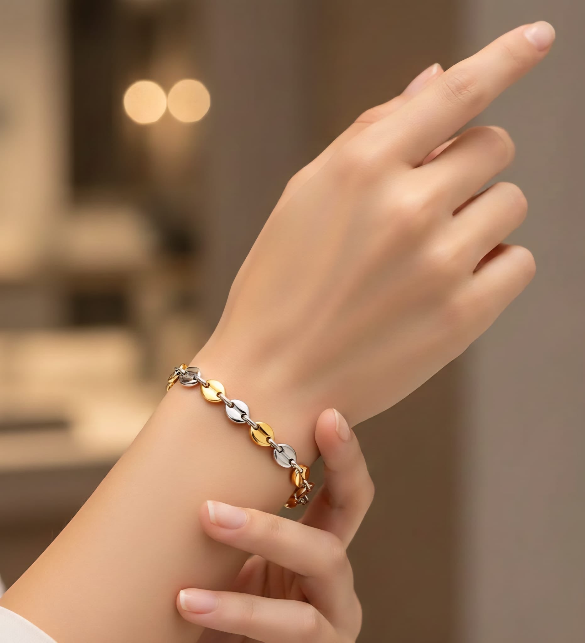 Mariner Puff Bracelet