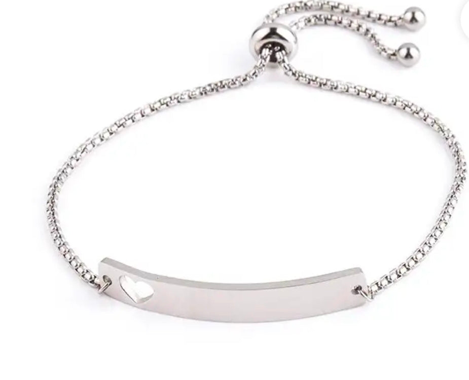 Heart Line Bracelet