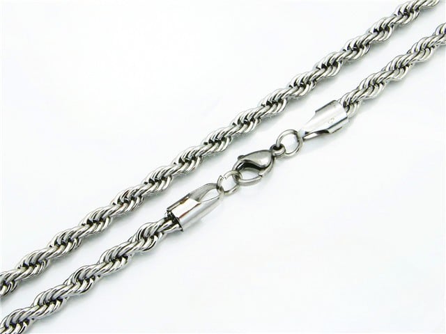 Rope Chain (Plateado 24”)
