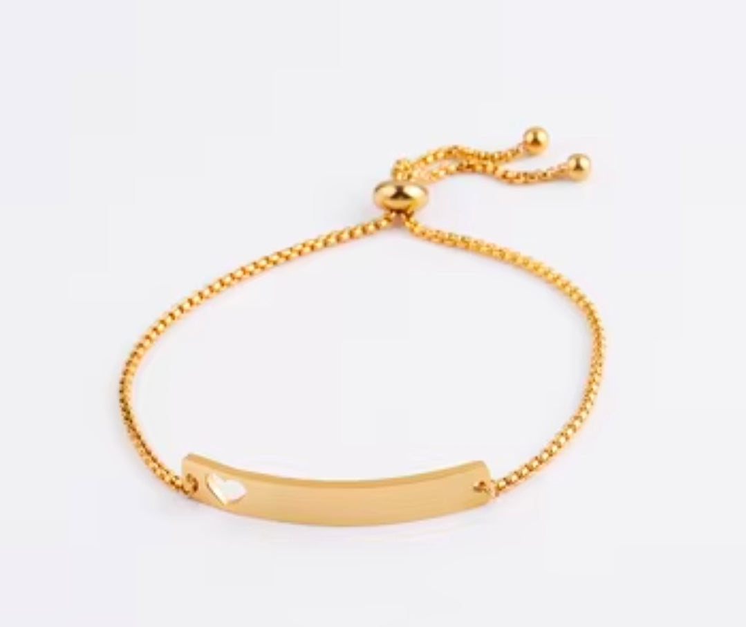 Heart Line Bracelet